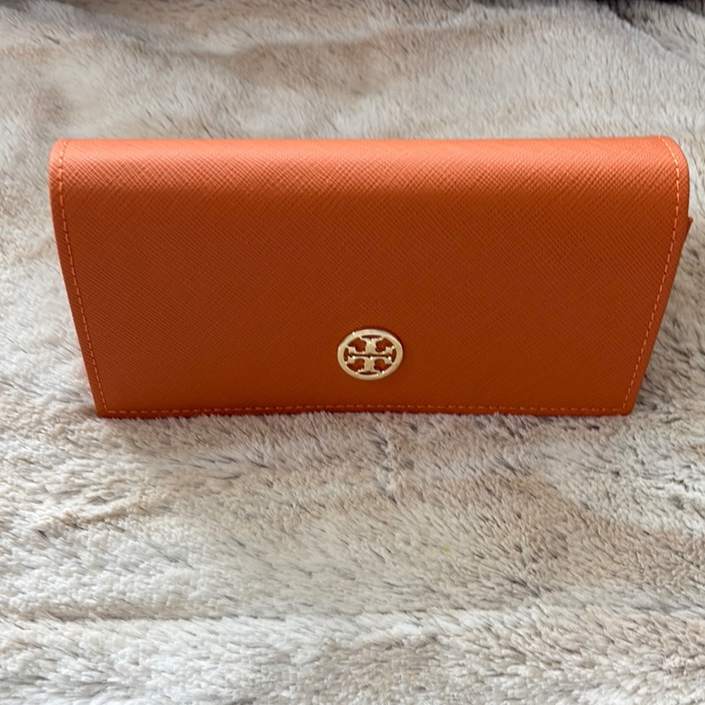 Tory Burch Orange Sunglasses Case
